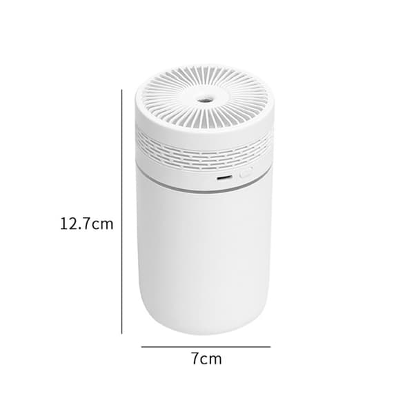 Stillegående mini-luftfukter, 250 ml White