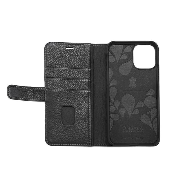 COLLECTION Lompakko Nahka Musta iPhone 11 Pro Max