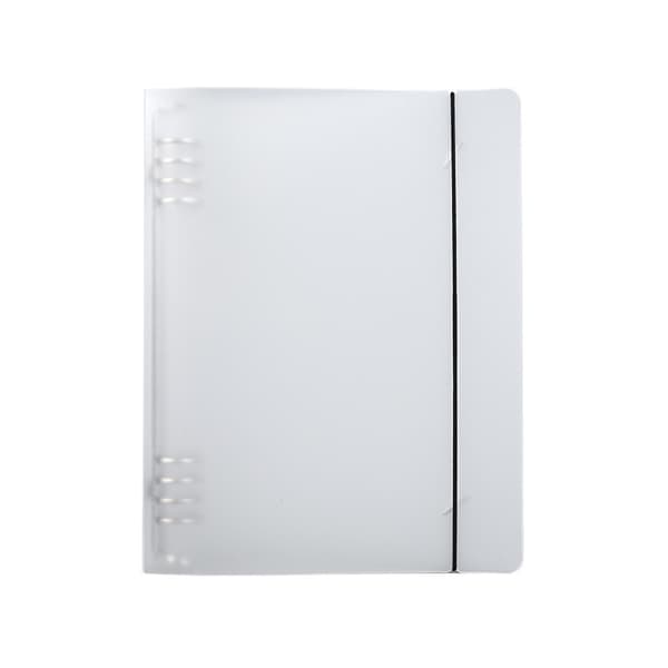 Transparent Binder, 8-Huls Genopfyldelig Notesbog A5