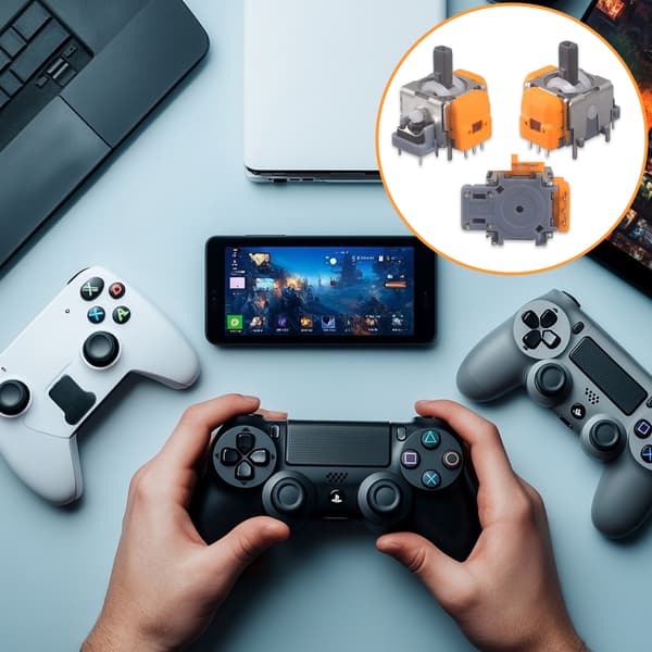 Sæt med 10 PS5 Hall joysticks