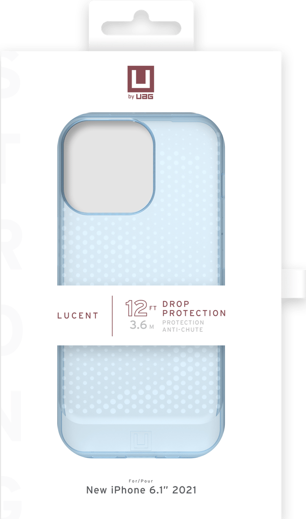 iPhone 13 Pro U Lucent Cover, Cerulean