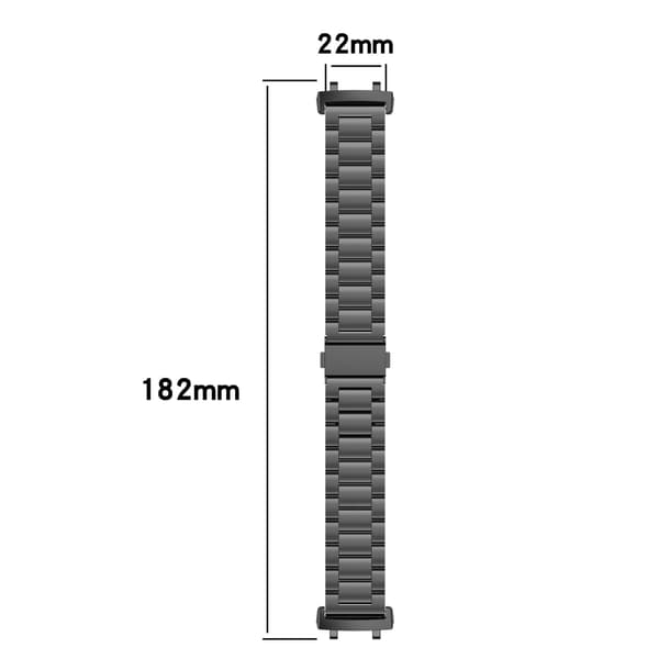 Rustfri stålurrem til Amazfit T-Rex 3 Black