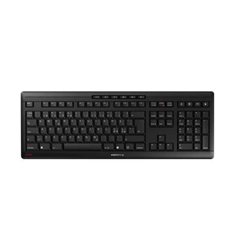 Cherry Stream tastatur trådløst, sort