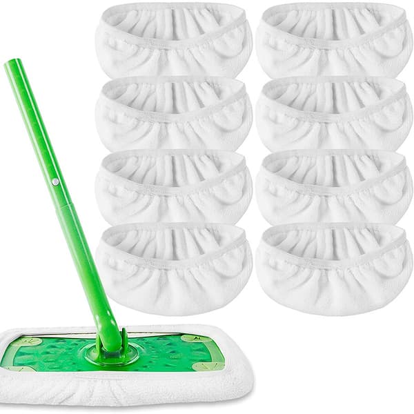 Swiffer mopp erstatning tøydeksel 8-Pack M