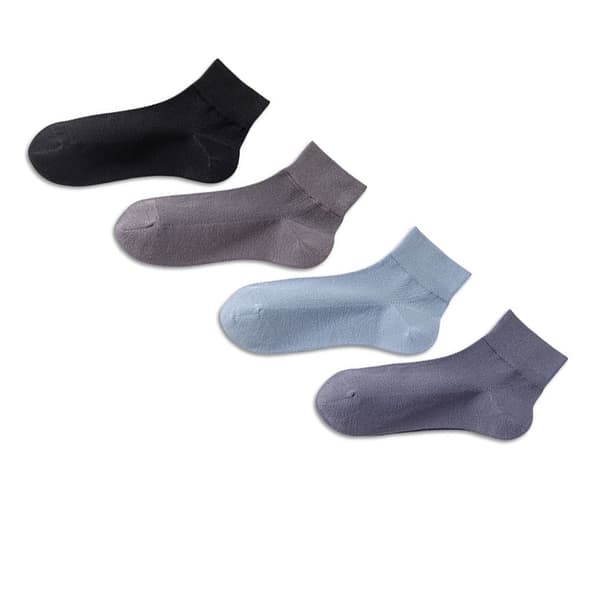 Sömlösa strumpor - 4-pack Black+Blue