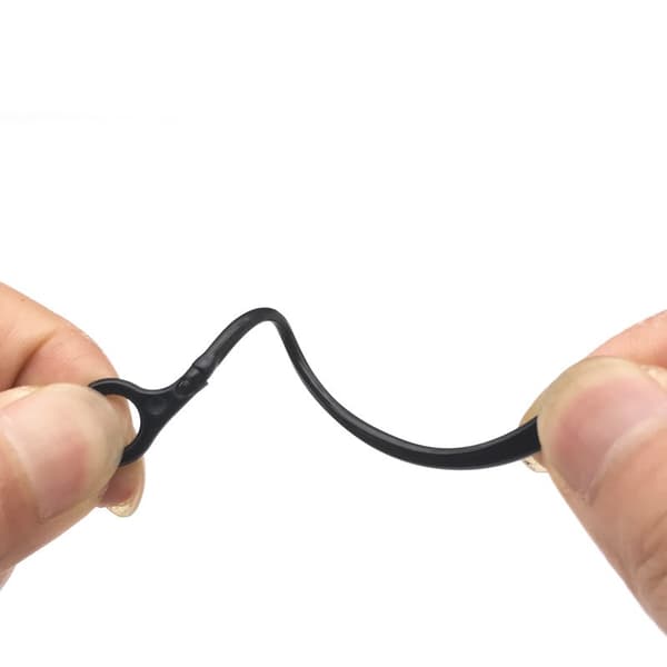 Ørekroge til trådløst Bluetooth headset 6/7/8/9 mm Black