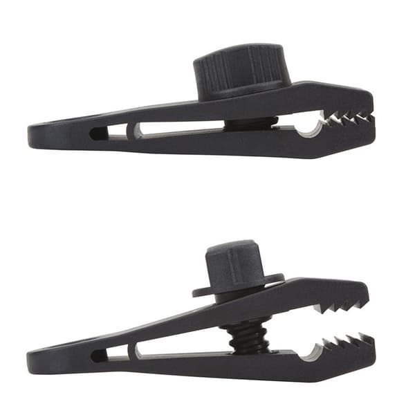 Markisklämmset: 10 tältklämmor + 10 elastiska rep + 10 D-ringar