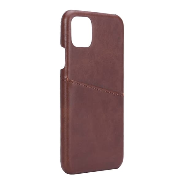Mobilskal Kortfack Brun - iPhone 11 Pro Max