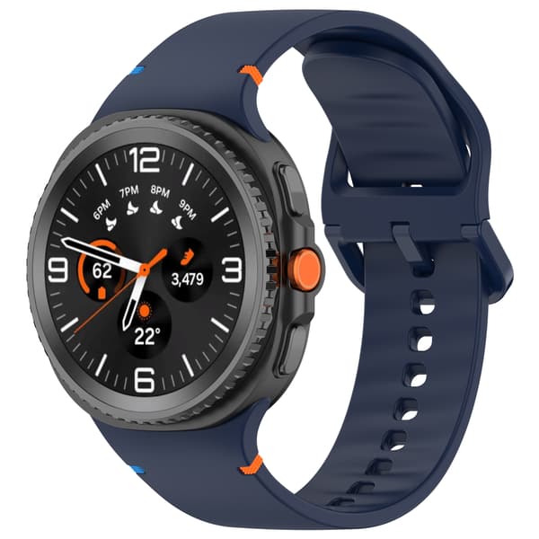 Silikonrem til Samsung Galaxy Watch 8 Blue