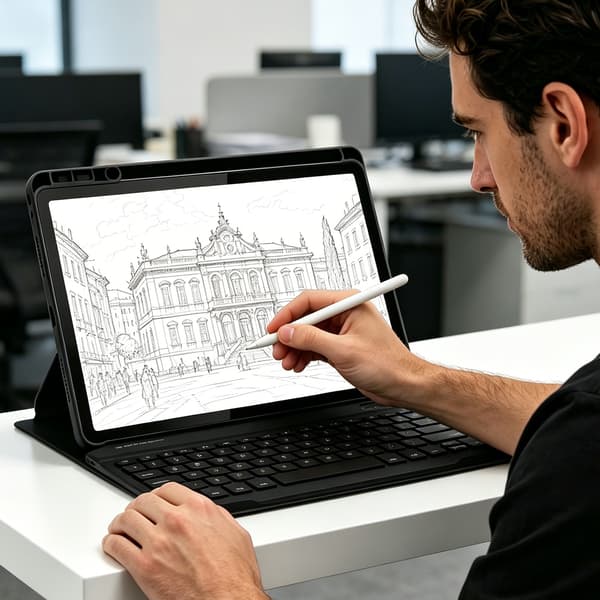 Lenovo Tab K11/M11 Bluetooth Keyboard Case KPH-030