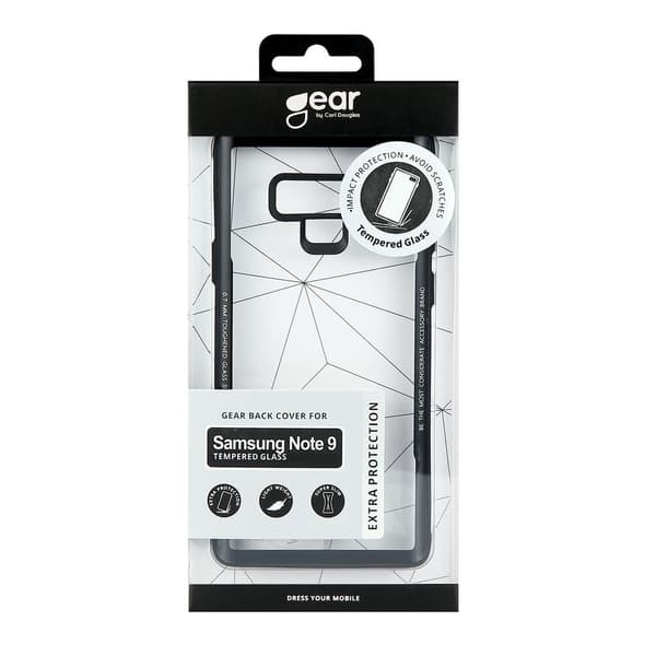 Hærdet glastelefoncover - Samsung Note 9