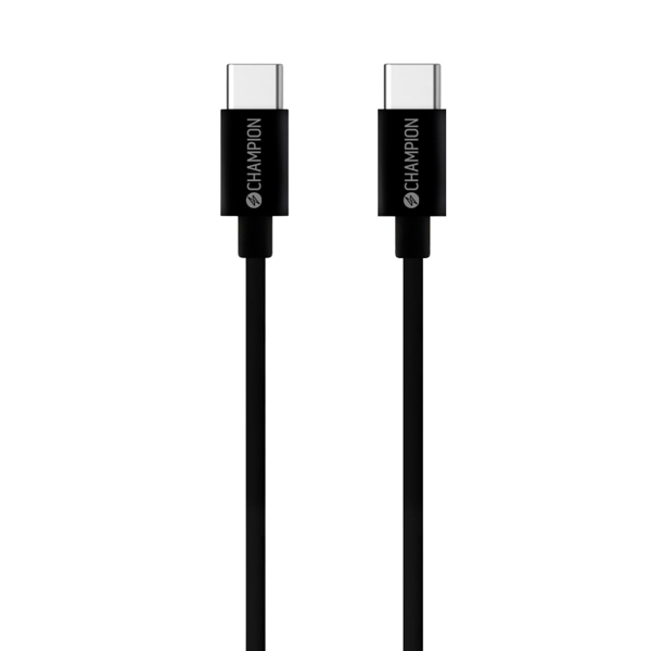 USB-C-kabel 60W 2m svart