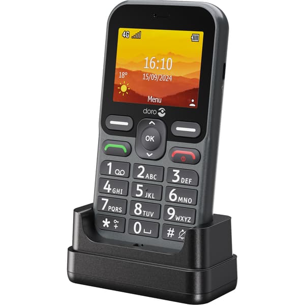 Matkapuhelin 4G Leva L11 grafiitinharmaa