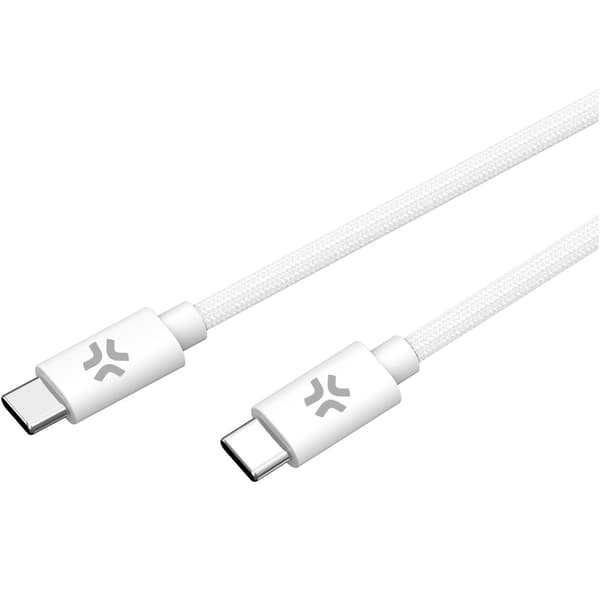 USB-C - USB-C kabel 60W 1,5 m Hvit