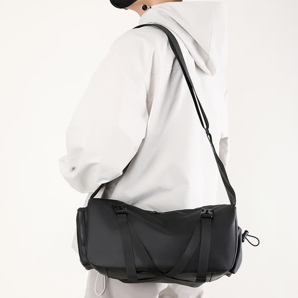 Sort Crossbody Taske - Stilfuld og Rummelig