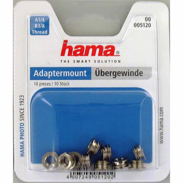 Transformationsgänga  3/8 gänga - 1/4-gänga 10pack