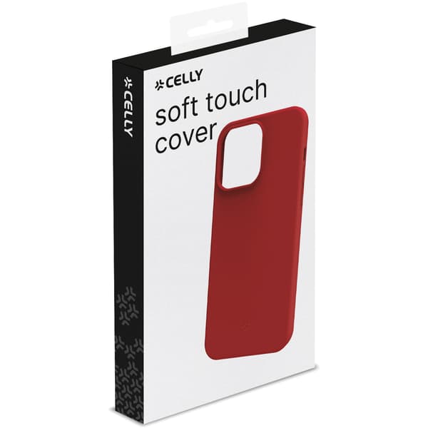 Cromo Soft rubber case iPhone 15 Pro Röd