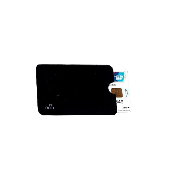 12 kpl RFID-suojataskuja korteille Black