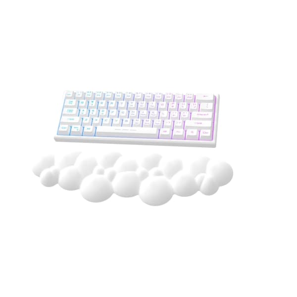Håndledsstøtte til tastatur White