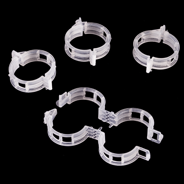 Stödjande Klämmor för Växter - 100 pack Transparent