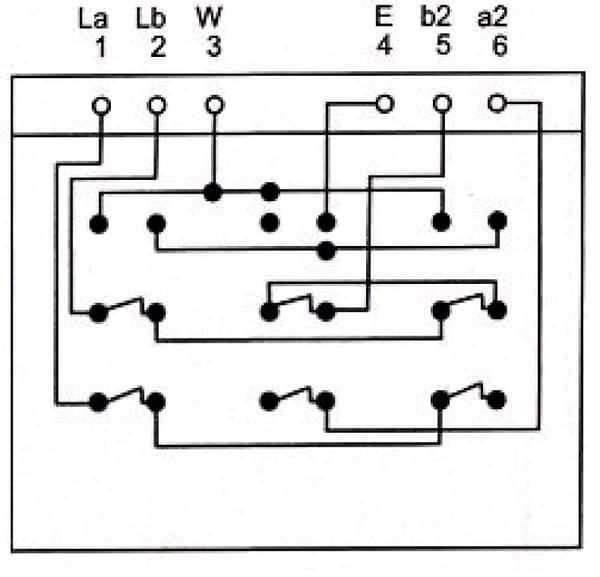 3 TAE-NFN veggplate; innfelt montering