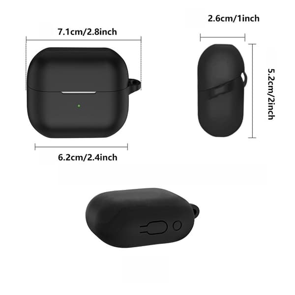 Silikonetui til Samsung Galaxy Buds3/Buds3 Pro DarkBlue