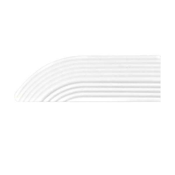 Dørterskelrampe for robotstøvsuger, 1 sett White