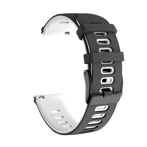 Silikonerem til ur Black+White 20 mm