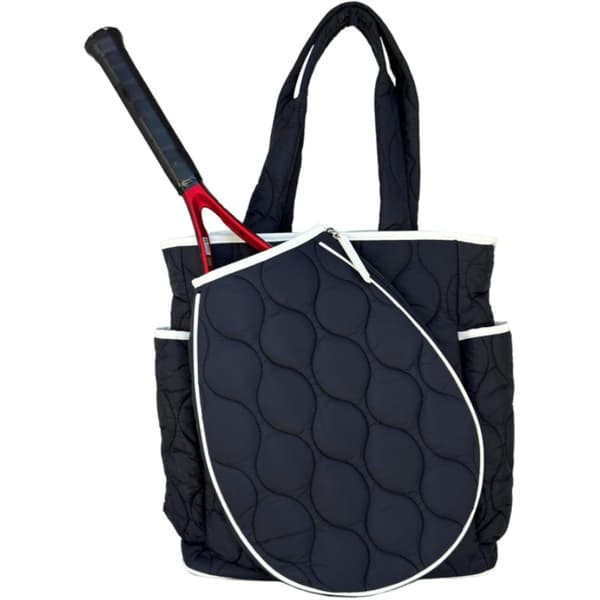 Multifunktionell axelväska badminton racketväska Black
