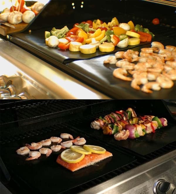 5-pak. Grillmatte Stekematte - Non stick 40x33cm