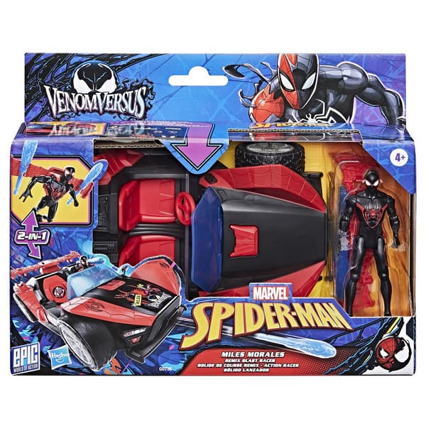Spider-Man Venomversus Miles Remix Blast Racer