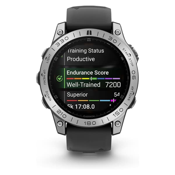 Rustfri stålring til Garmin Fenix 8 Silver 47MM