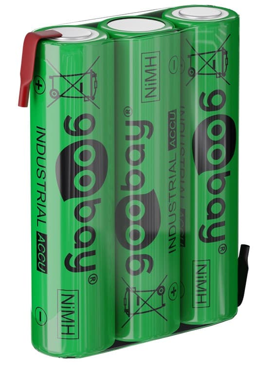 3x AAA (Micro) genopladeligt batteri - 800 mAh