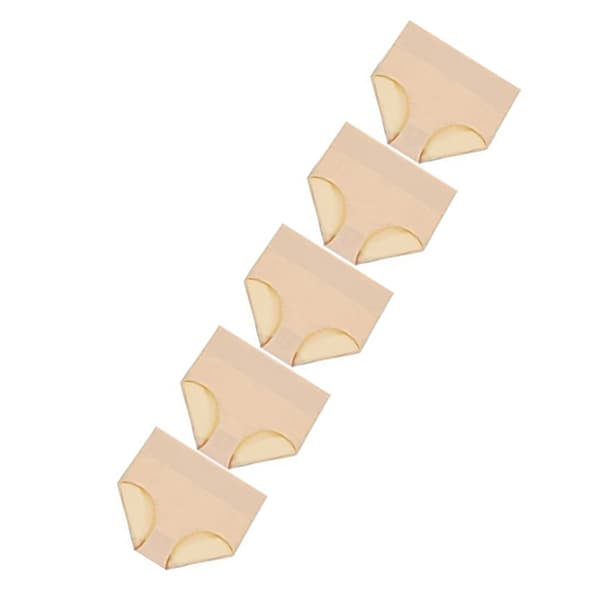 Trosor med hög midja (5-pack) Beige XL