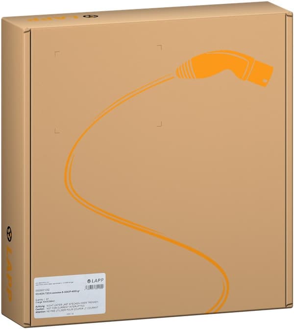 Mobil laddningsstation Basic, Typ 2, CEE, upp till 22 kW, 6 m