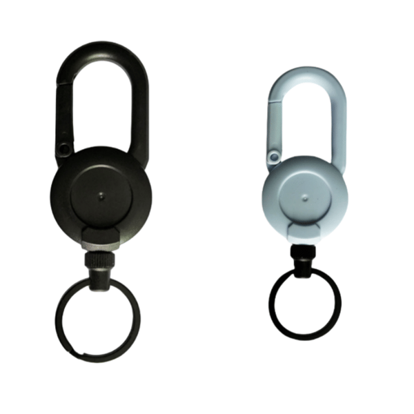 2-pack infällbar nyckelring, Easy Pull-nyckelring