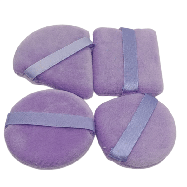 Powder Puffs 4-pack Lila
