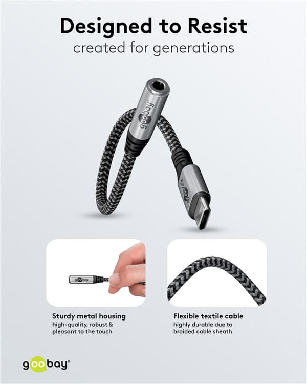 Adapteri USB-C™ - 3,5 mm AUX-liitäntään
