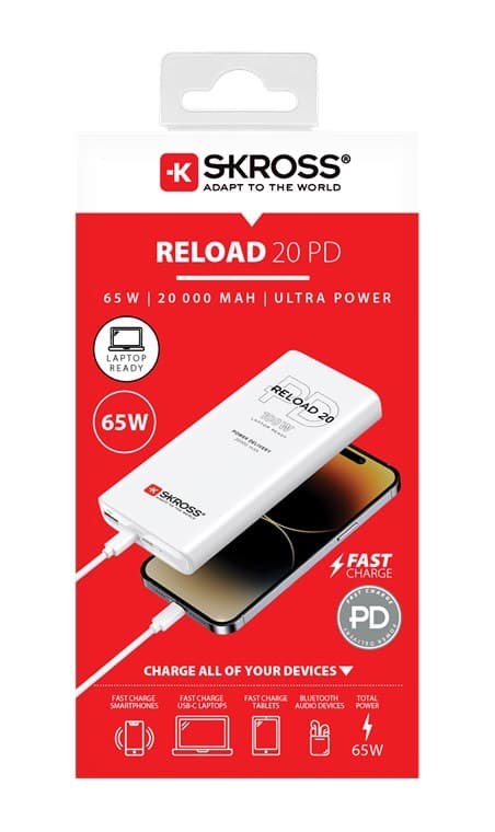 Strømbank Reload 20 PD 65 W