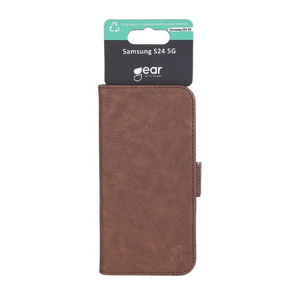 Mobilcover Samsung S24 5G Brun