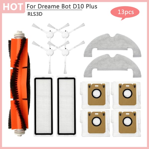 Lisävarusteet Dreame Bot D10 Plus/RLS3D/Z10 Pro/L10 Plus 13 osaa MultiColor