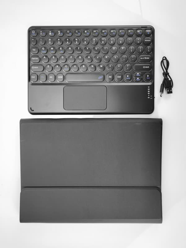 Bluetooth-tangentbordsfodral för Samsung Galaxy Tab A9+ 11" Black