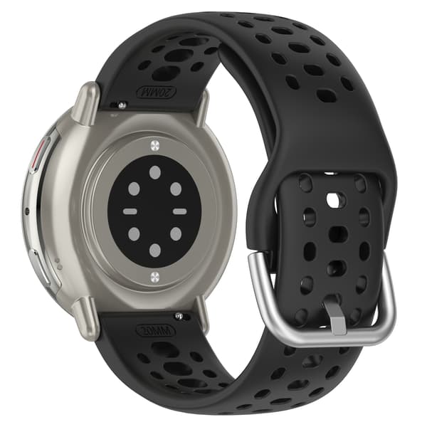 Amazfit Active 2 Band - Andningsbart silikon sportbyte Black