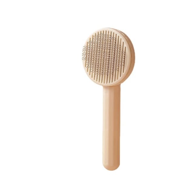 Selvrensende hårbørste for kjæledyr Beige