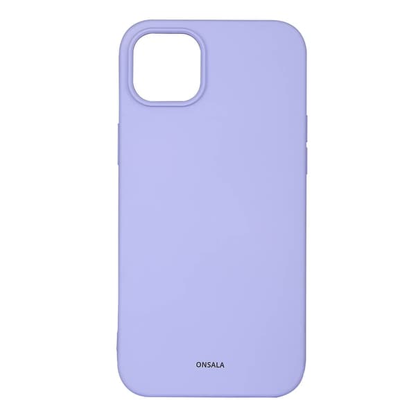 Backcover Silicone iPhone 14 Plus 6,7" Purple