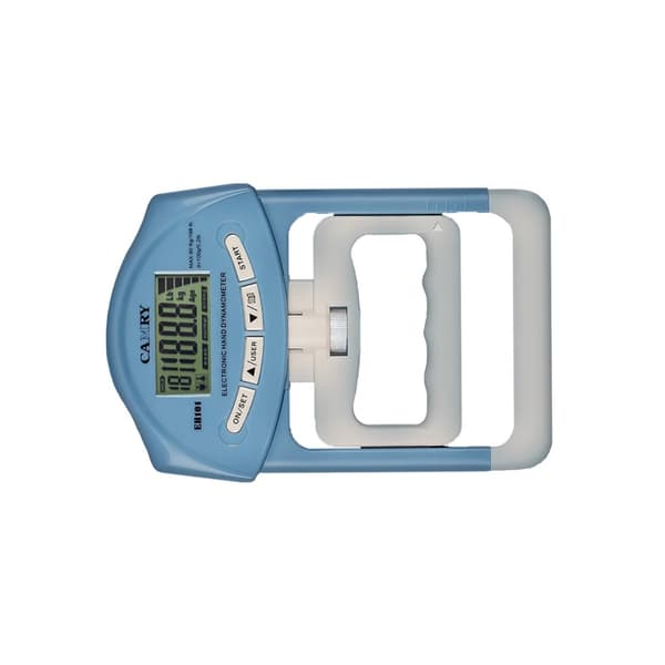 Elektronisk Handdynamometer Greppstyrketestare - Justerbar & Exakt Blue