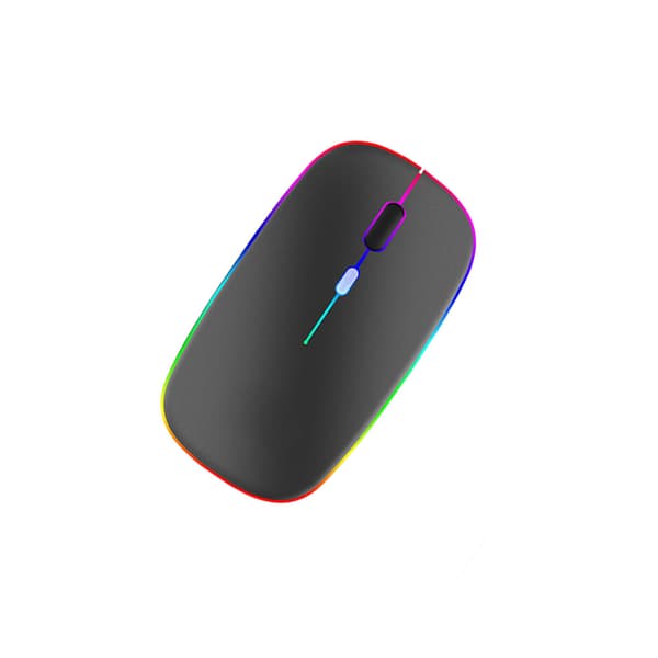 Trådlös Bluetooth-Mus USB-laddning SilverGrey