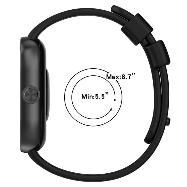 Silikone urrem til Redmi Watch 4 Black