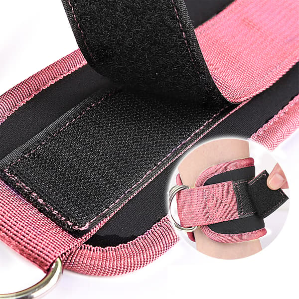 Ankelstropper for kabelmaskiner, 2-pakning Pink