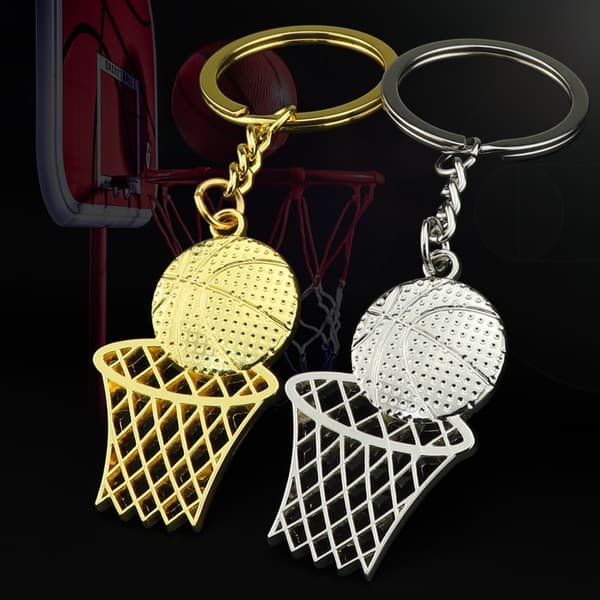 Basketnyckelring NBA-fanpresent Silver